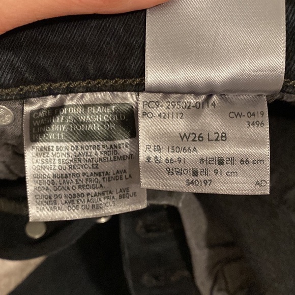 Levis 501 black jeans - Picture 6 of 6